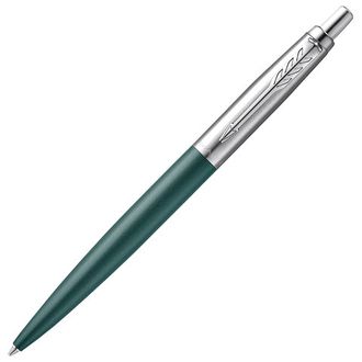 Ручка шариковая PARKER "Jotter XL", утолщенный корпус, зеленый матовый лак, синяя, 2068511