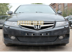 Защита радиатора Honda Accord VII (рестайлинг) 2006-2008 black