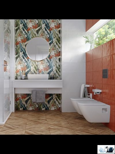 xПлитка настенная Gracia Ceramica Mango ocher wall 25 х 60 см охра