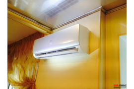 Стандартная установка кондиционера мощность 7000/9000 BTU