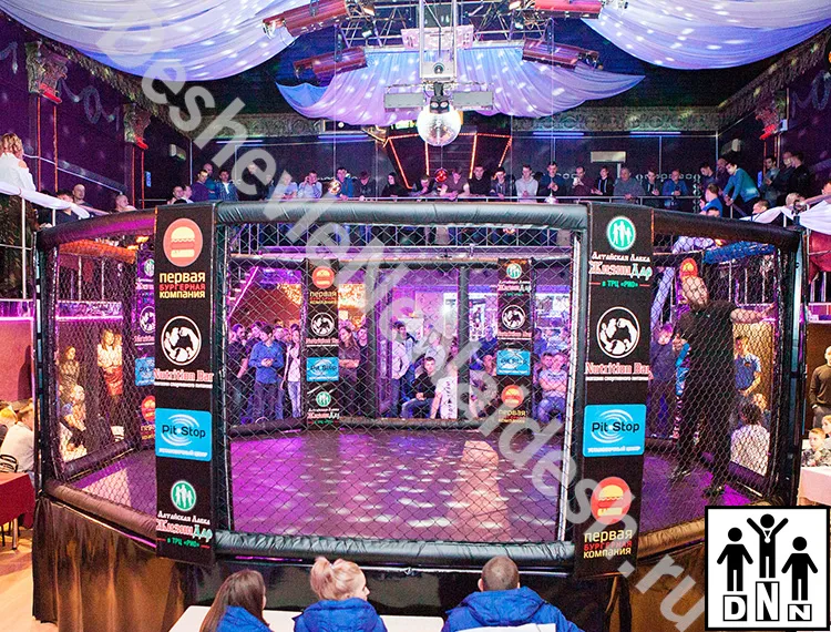 Октагон. турнир Grad-5. Бои без правил Восьмиугольник 2