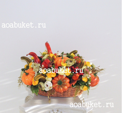 Композиция из овощей осенняя № ОФ001