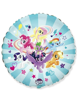 Фольгированный шар с рисунком 18 дюймов (45 см)