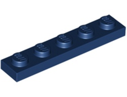 Plate 1 x 5, Dark Blue (78329 6384913)