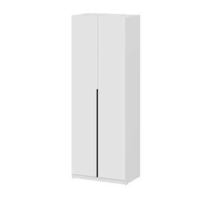 ШК 5 800 шкаф двустворчатый распашной Белый текстурный