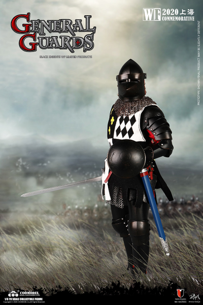 Страж генерала (Черный рыцарь, лимитированная версия) - Коллекционная ФИГУРКА 1/6 scale SERIES OF EMPIRES (DIECAST ALLOY) - GENERAL GUARDS (BLACK KNIGHTS WF2020 LIMITED VERSION) (SE2001) - COOMODEL