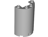 Cylinder Half 2 x 4 x 5 with 1 x 2 Cutout, Light Bluish Gray (85941 / 6153484)
