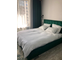 Кровать "Параллель" зелёного цвета