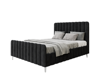 Кровать "Милано" черного цвета