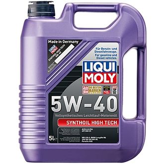 LIQUI MOLY Synthoil High Tech 5W-40 (синтетика). Цена за 1 л.