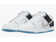 Nike SB Dunk Low Pro Laser Blue (Белые) сбоку