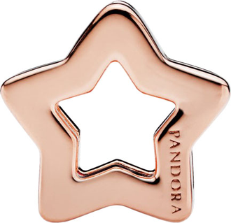 Клипса Звезда из сплава, покрытого розовым золотом 14К Артикул: 787544