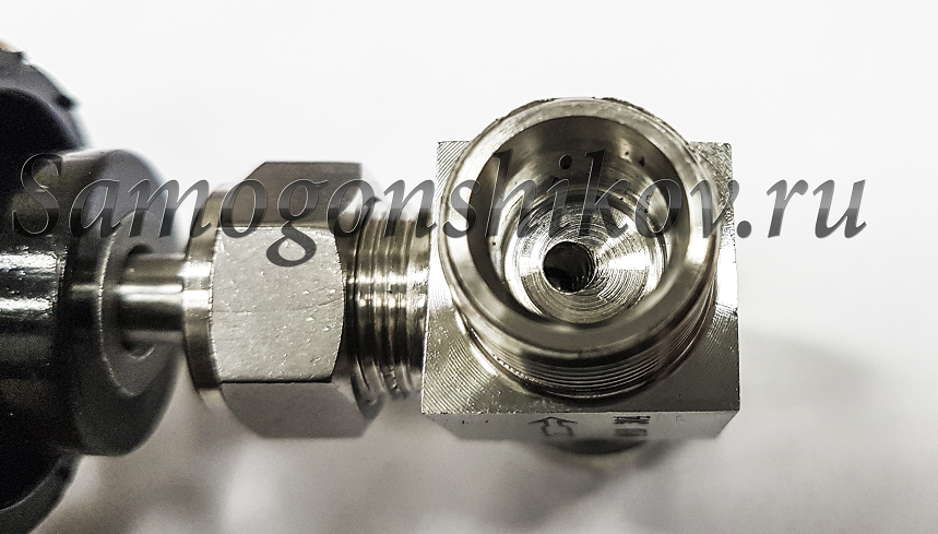 Игольчатый кран 8мм