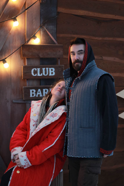 Стёганый мужской жилет "Родное тепло"