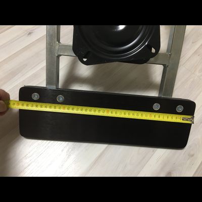 Стойка кресла в лодку на ликтрос с малой поворотной платформой