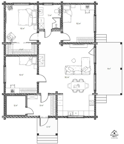 Сумеречный лес 13х11