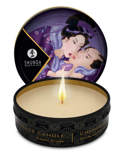 274602 Массажное аромамасло в виде свечи Shunga «Инстинкт влечения.Экзотические фрукты» 30мл