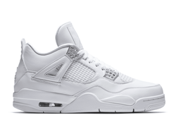 Nike Air Jordan 4 Pure Money (Полностью белые) фото