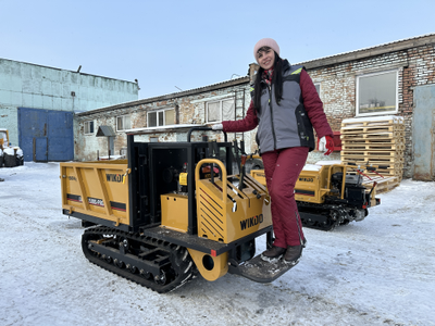 Мототележка 1500кг LMY-1500S-PRO дизельная