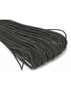 Резинка шляпная, 2,0 мм цвет черный