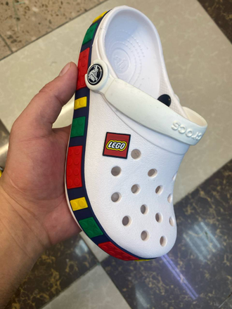 Crocs Kids Crocband Lego Детские Белые