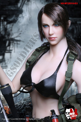 Молчунья Metal Gear Solid - КОЛЛЕКЦИОННАЯ ФИГУРКА 1/6 Quiet Sniper Military MT2016-03C Mr.Toys