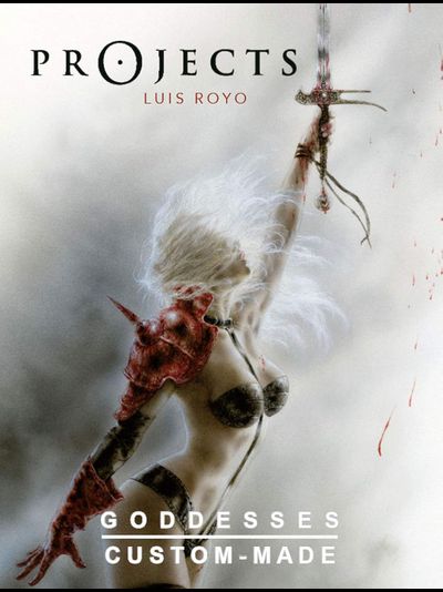Projects Goddesses Custom Made Luis Royo Art Book