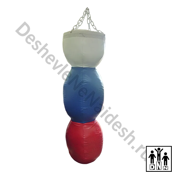 Тpёxceкциoнный боксерский мешок