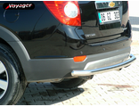 Защита заднего бампера для CHEVROLET CAPTIVA  (2006-2015) LINE (Турция)