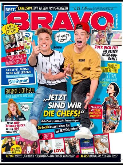 Bravo Magazine Issue 22 2015 Roman Lochmann, Heiko Lochmann Cover Иностранные журналы, intpressshop