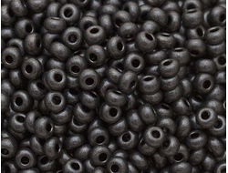 БИСЕР PRECIOSA 10/0 - 50г - 28918 МАТОВЫЙ ОКРАШЕННЫЙ ТЁМНО-СЕРЫЙ