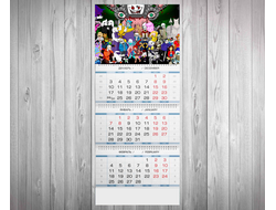 Календарь квартальный Андертейл, Undertale №5