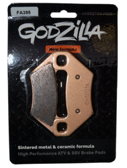 Тормозные колодки передние/задние Godzilla FA395 для Arctic Cat Arctic Cat 400/450/500/650/700/1000, Prowler 550/650/700/1000 (0502-604, 0502-875, 1436-165, 1502-694, 1436-420)