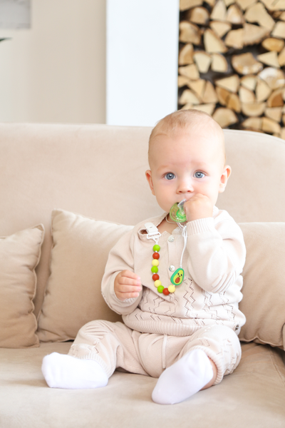 Мини-держатель для пустышки Авокадо