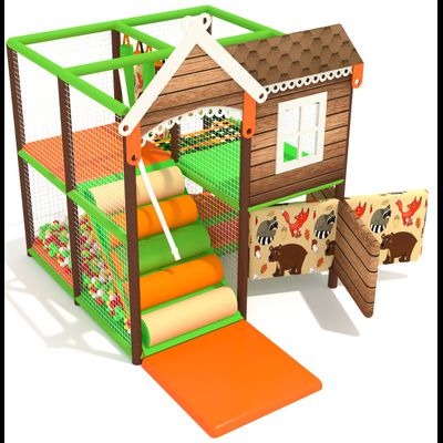 Игровой лабиринт «На опушке» 3,3х3,4х3м.