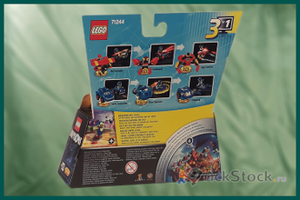 Обратная Сторона Упаковочной Коробки Набора LEGO # 71244 «Ёжик по Имени СОНИК ― Новый Уровень Игры».