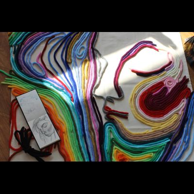 Вязаная графика