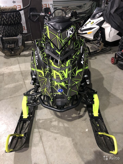 Наклейки на снегоход  Polaris Axys 2016 2017 2018 2019 #1491