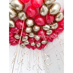 Шары под потолок, "Красная нить"  (50 шт)
