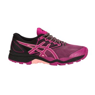 Кроссовки ASICS GEL-FUJITRABUCO6 W кр.розово/черный  T7E9N-3217  (Размеры: 6,5; )