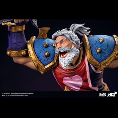 Лирой Дженкинс (серия Warcraft, HearthStone) - КОЛЛЕКЦИОННАЯ СТАТУЯ 1/10 Leeroy Collector's Statue (HEXHS08) - HEX Collectibles x Blizzard