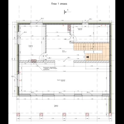 Двухэтажный дом с четырьмя спальнями 141м² (S91)