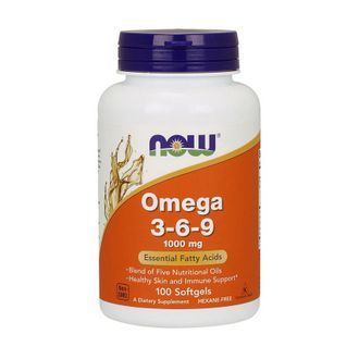 (NOW) OMEGA 3-6-9 1000 mg - (100 капс)
