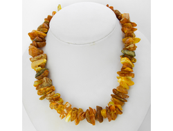 Лечебные бусы из крупного янтаря 05015