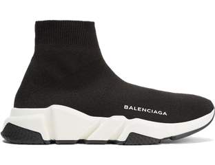 Balenciaga speed trainer triple white 2025