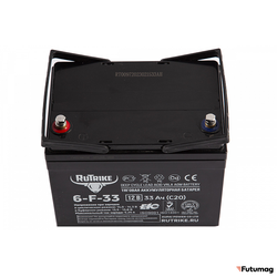 Аккумулятор RuTrike 6-F-33 (12V33A/H C20)