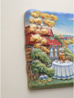 Осень в усадьбе (панно)