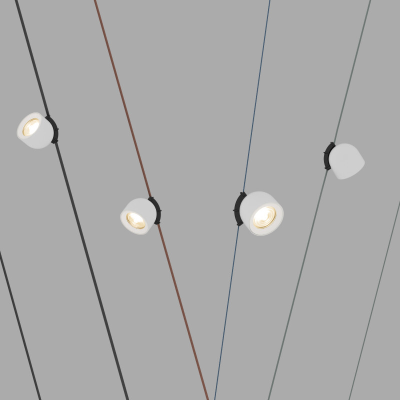 Трековый светильник BELTY SPOT DK5541-WH+BK