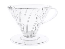 Воронка пластиковая Hario Vd-02T прозрачная