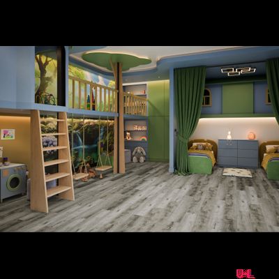 SPC ламинат Damy Floor Family Дуб Рустикальный Серый / Rustic Gray Oak TCM369-28 43 класс толщина 4.0 мм с фаской замковый 2.635 м2